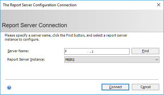 connect-to-report-server