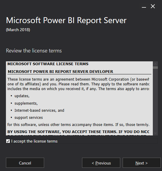 report-server-license